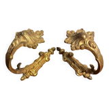 Bronze curtain tieback hook