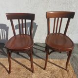 2 Baumann bistro chairs