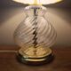 Hollywood Regency style lamp | Chic printed botanical lampshade