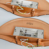 Pair of Ghiplen Ghidini wall light