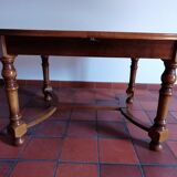 Solid wood dining table