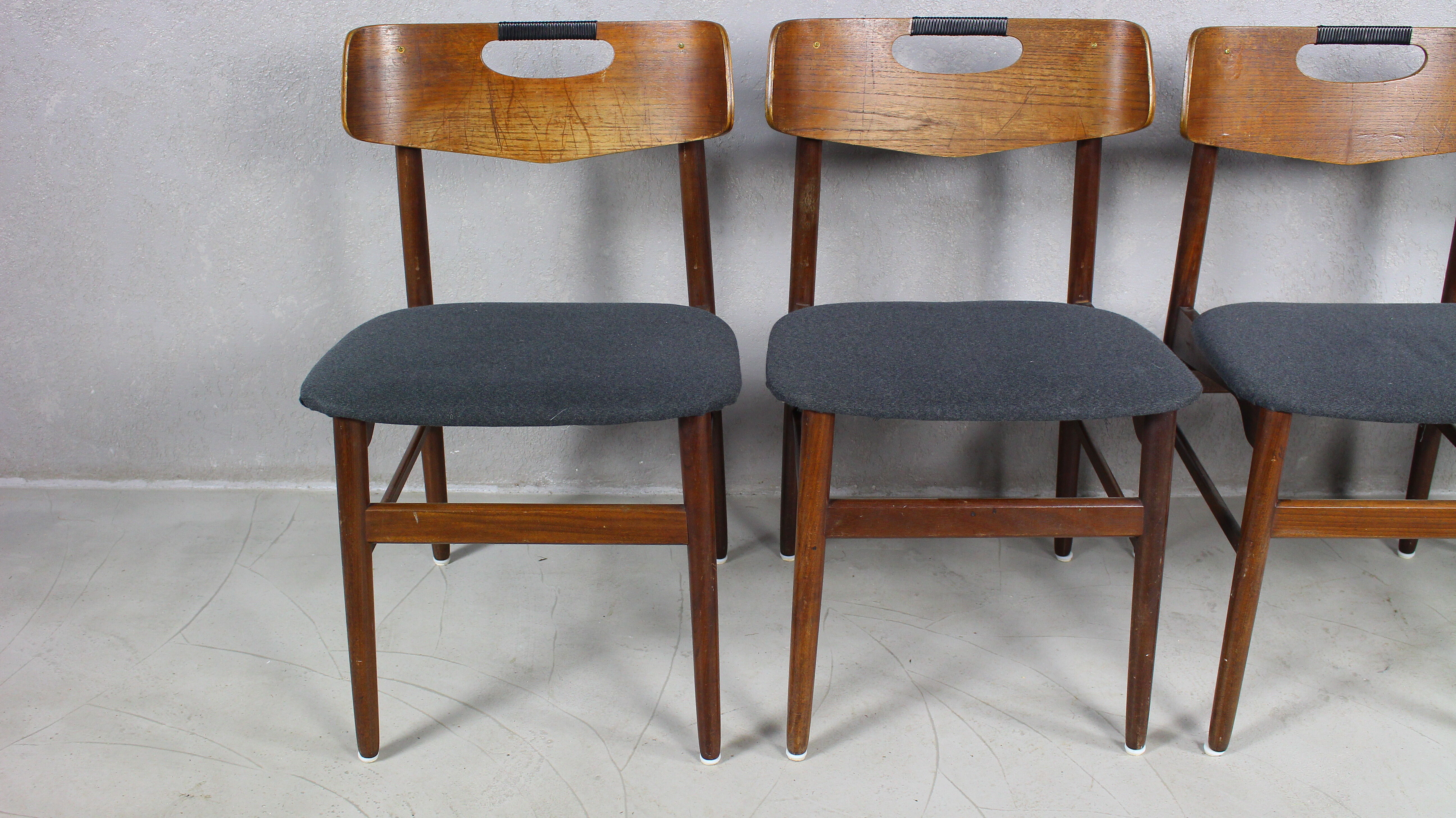 1960s Danish Teak Dining Chairs | Set Of 4