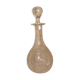 engraved crystal liqueur carafe from the late 19th century