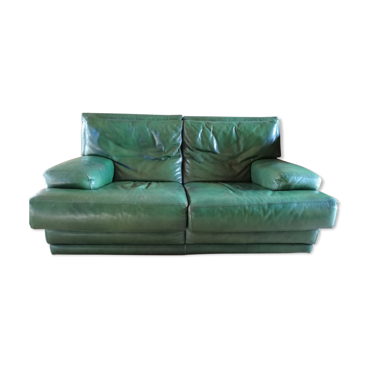 Buffalo leather sofa Roche Bobois