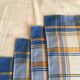 4 blue bistro napkins 50 x 47