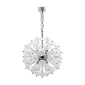 Sputnik crystal chandelier by Val st Lambert, Belgium