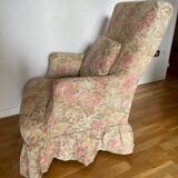 Antique toad armchair