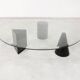 Table basse en marbre italien vintage