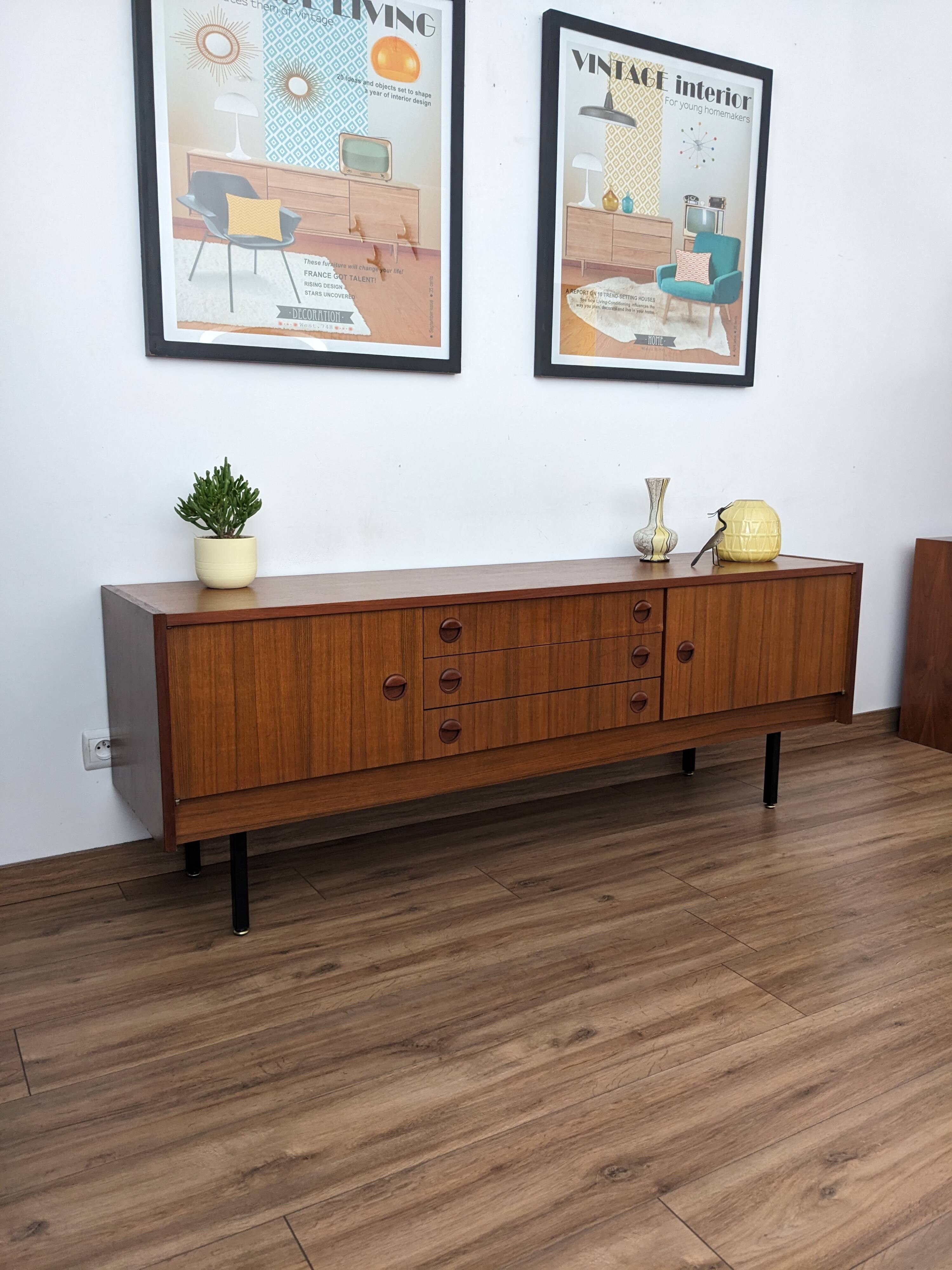 Enfilade vintage design scandinave