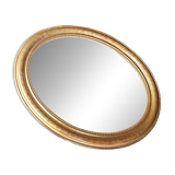 Grand miroir ovale