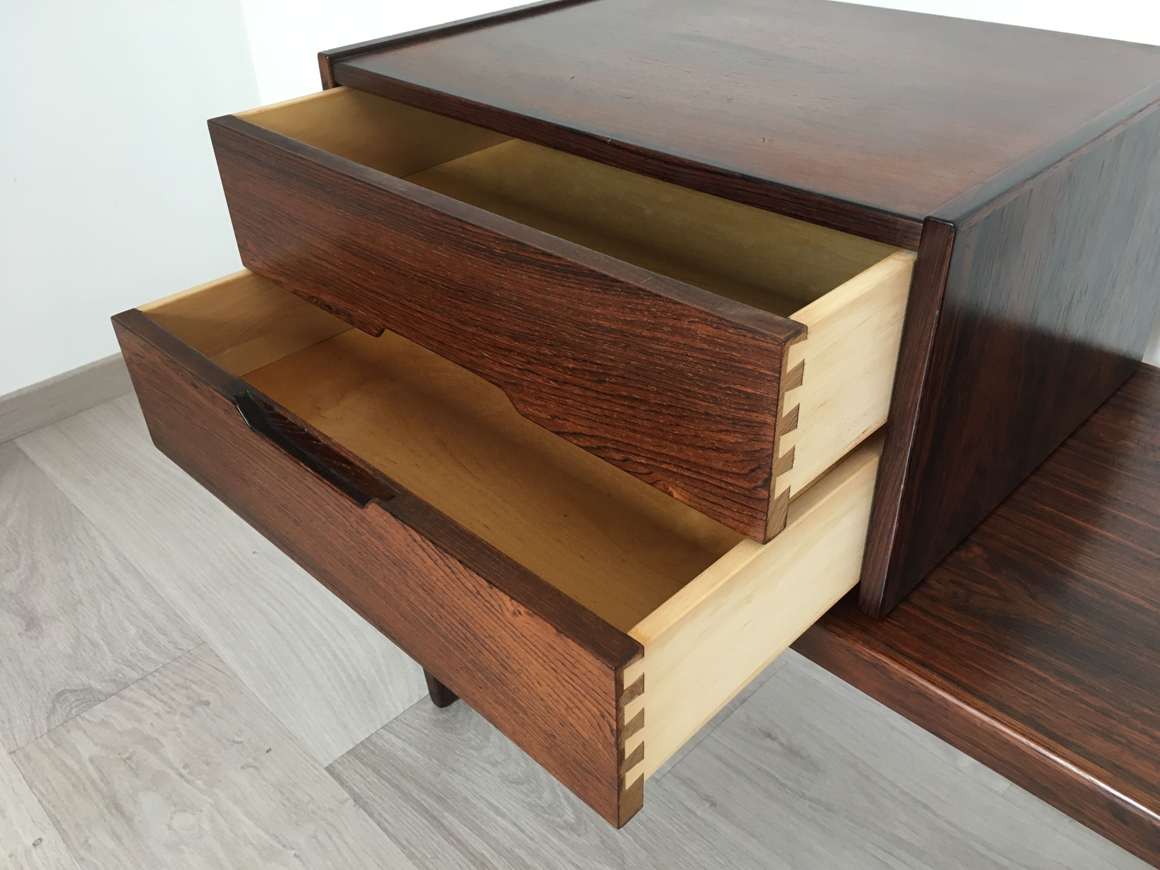 Banc scandinave de Aksel Kjersgaard en palissandre années 60