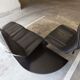 Leather sofa model "Veranda" Vico Magistretti for Cassina