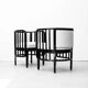 2 x original secessionist armchairs, attributed design: Marcel Kammerer (Vienna, c. 1910), manufacturer: Mundus (Vienna, c. 1910)
