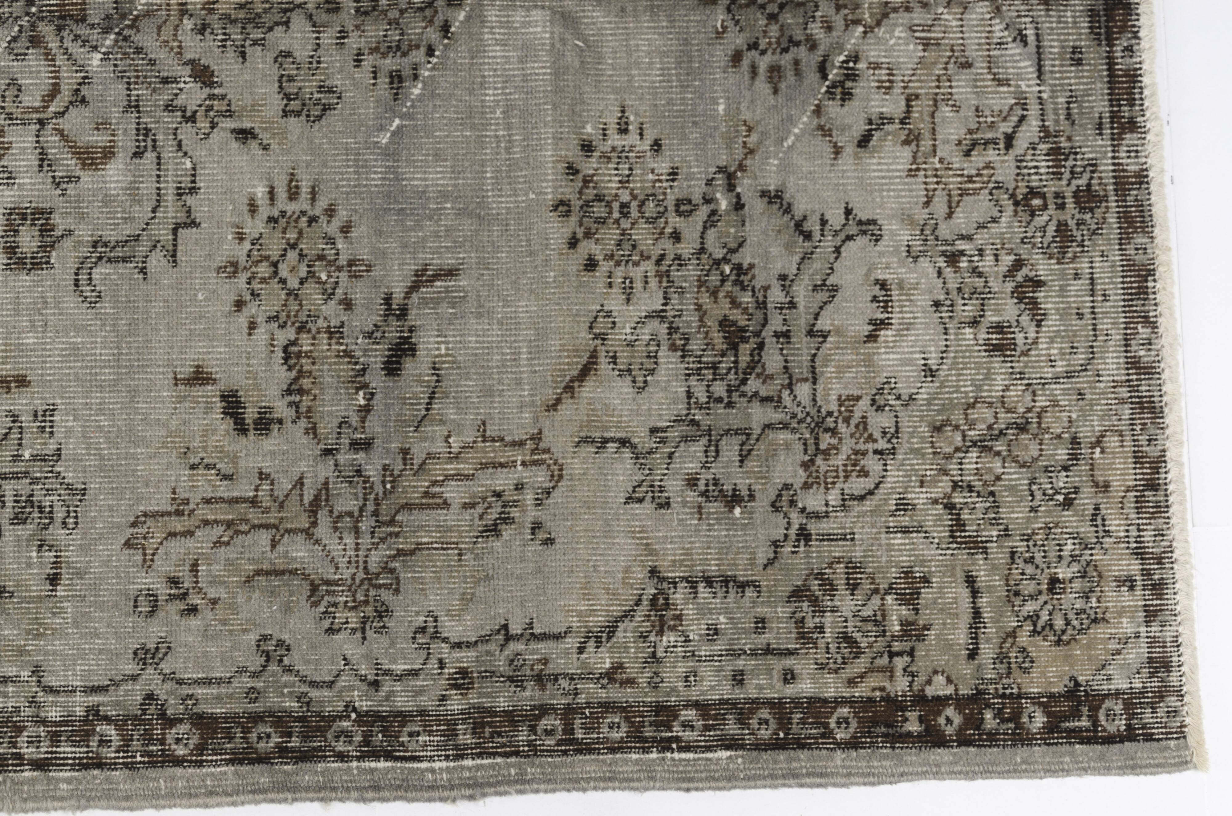 Vintage Turkish Wool Handknotted RUG sku v9