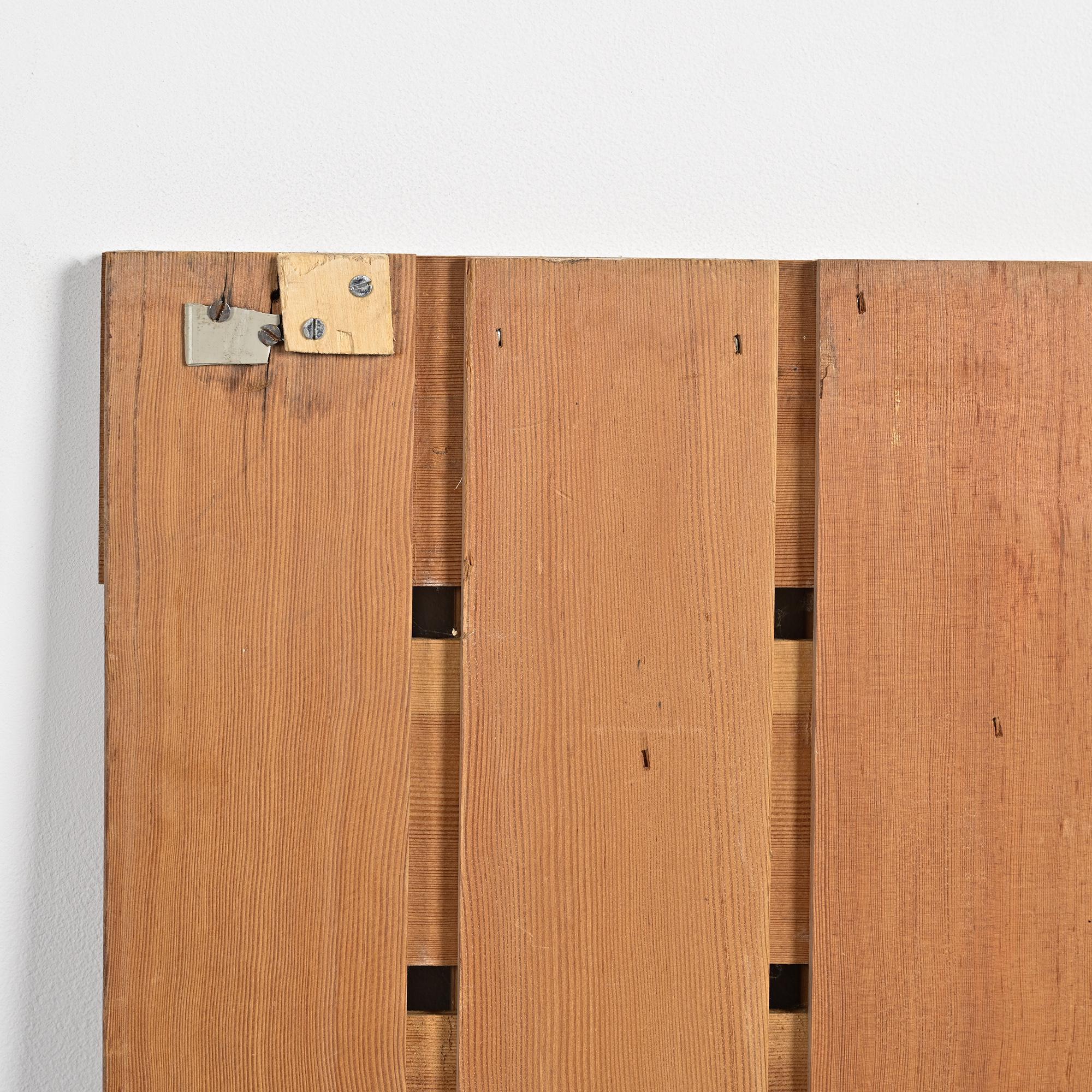 Sliding panel, Charlotte Perriand for the Hôtel La Cascade, Les Arcs 1600