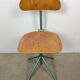 Dark Green Industrial Workshop Chair, 1950s