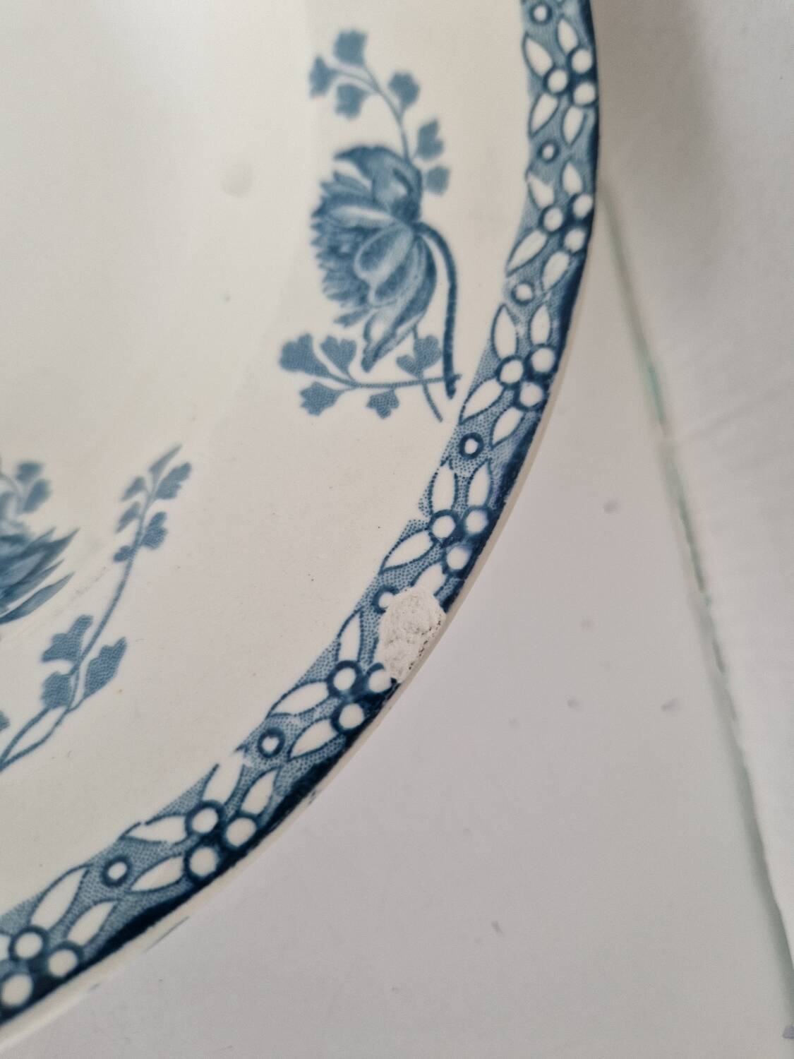 Set of 10 Deep Plates Sarreguemines Royat Models