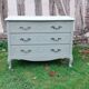 Commode style Louis xv 3 tiroirs vert Luxembourg
