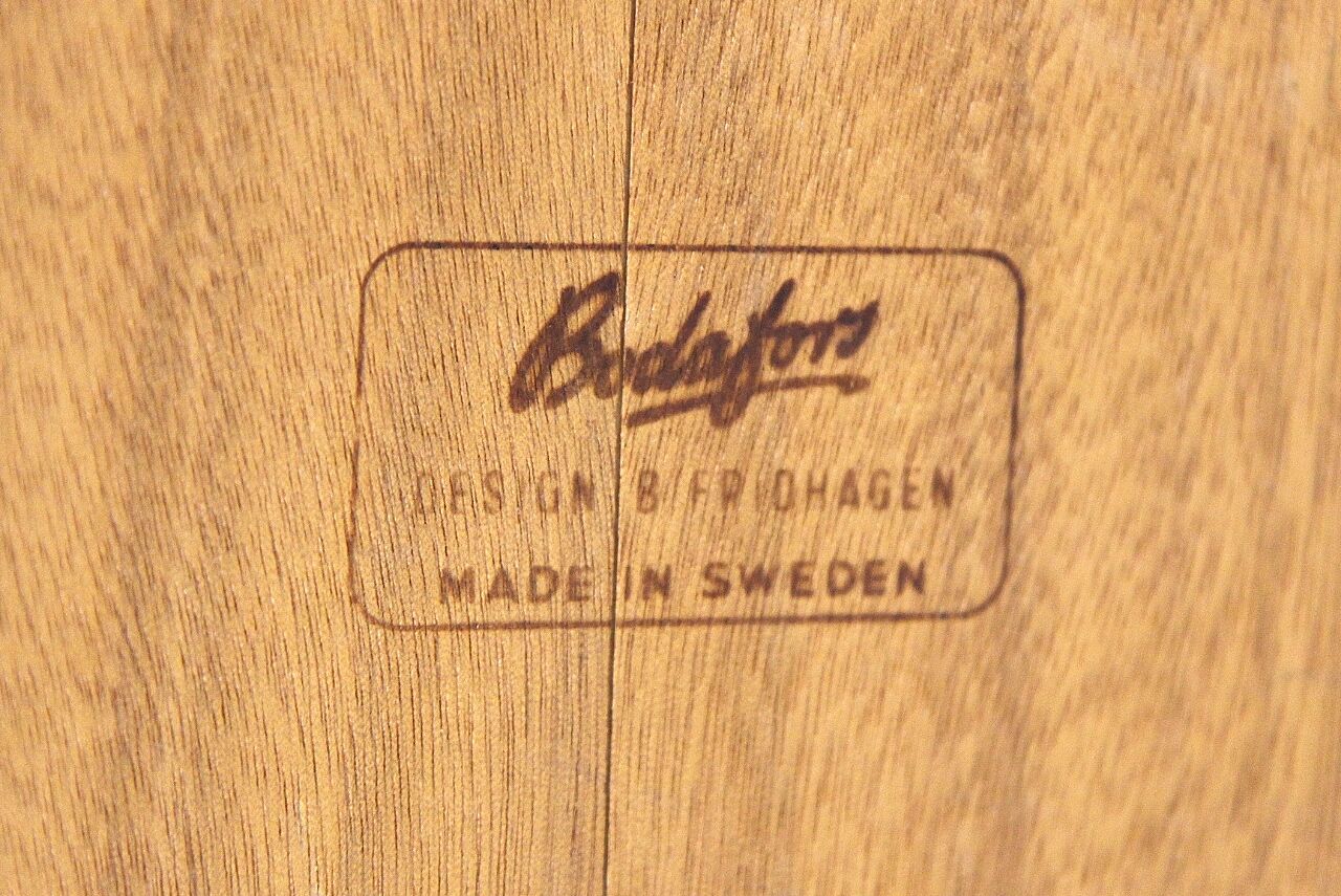 Oak coffee table, Bertil Fridhagen, Sweden, 1960