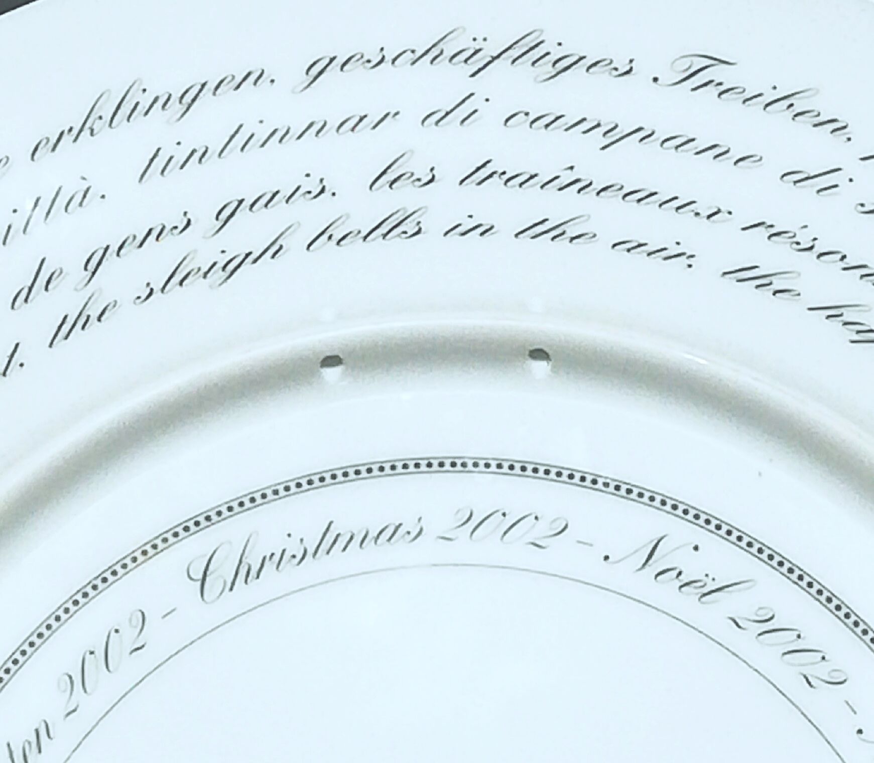 Rosenthal plate decorated by Versace