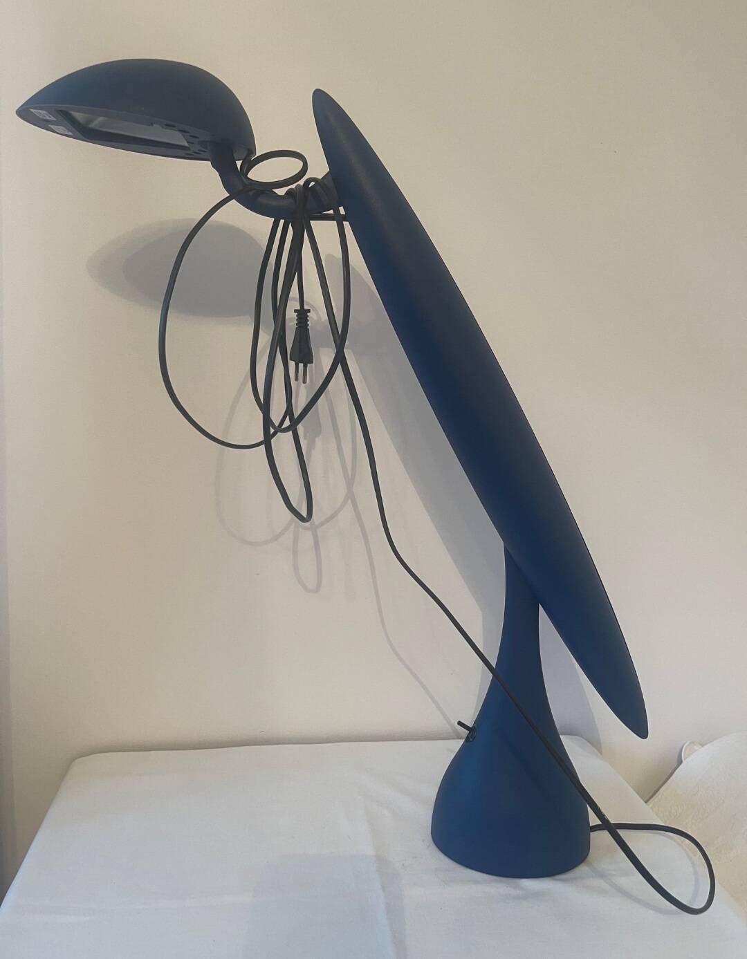 Desk Lamp - ISAO HOSOE blue colour LUXO - Heron model