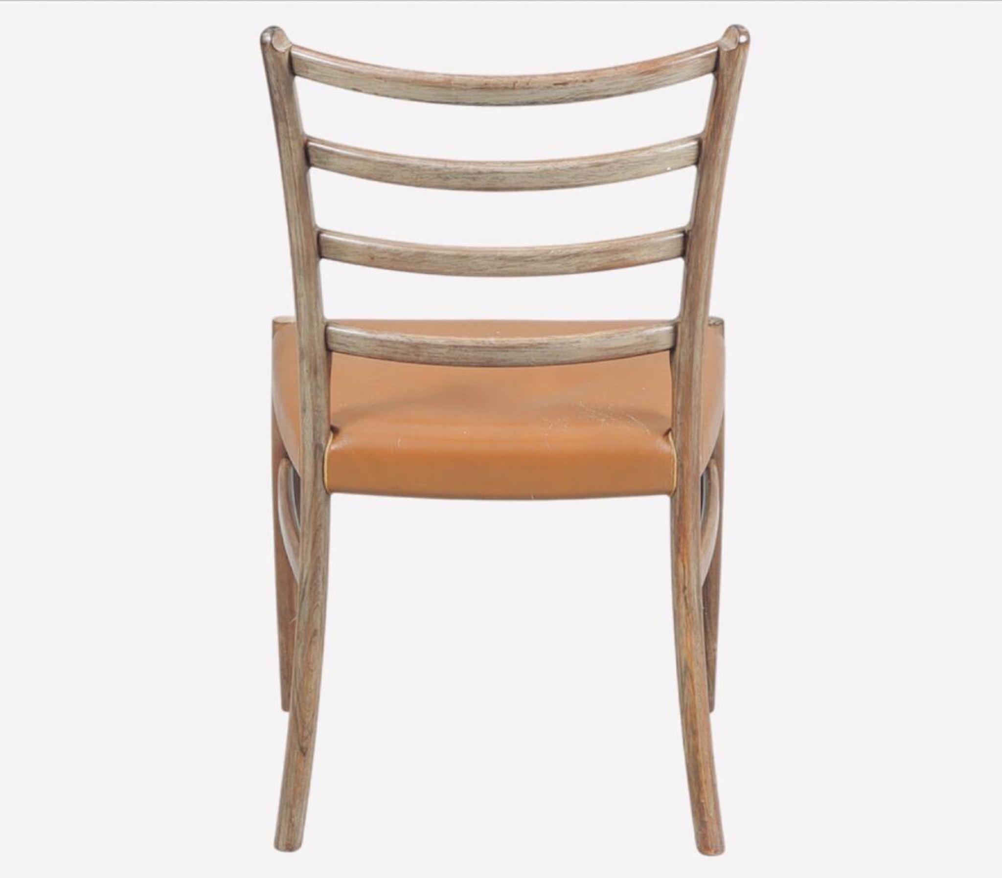 6 chaises design scandinave années 1960