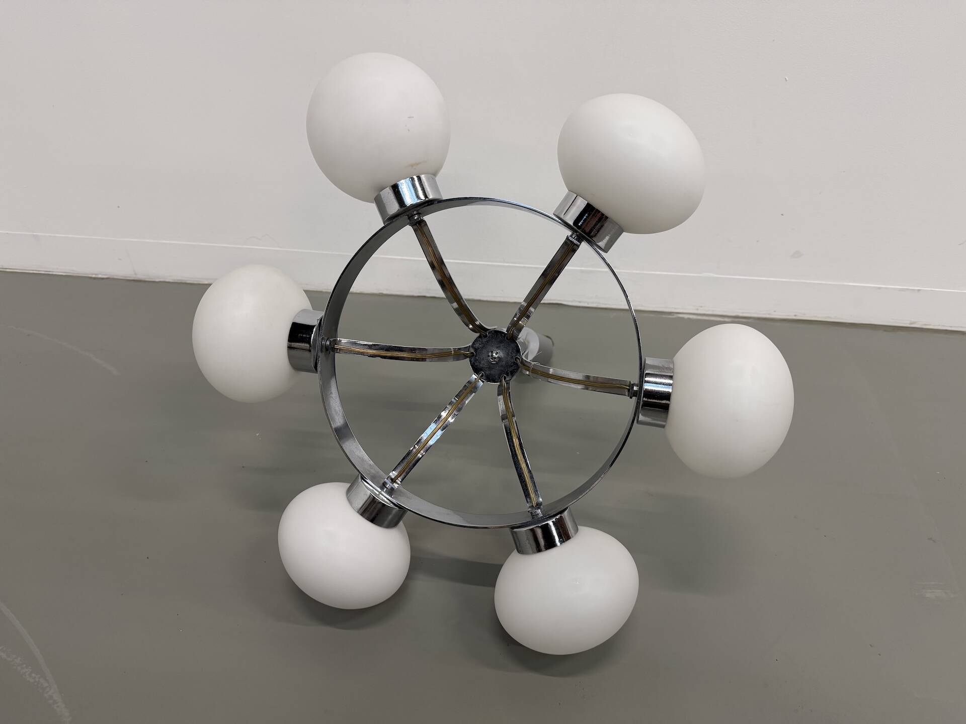 Gaetano Scolari pendant light with 6 lights