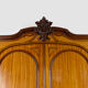 Armoire Art Nouveau marquetée en acajou, France, circa 1900