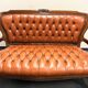 Original Vintage Chesterfield Chippendale Living Room set