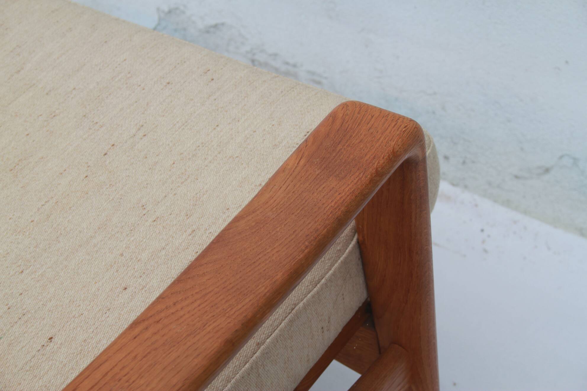 1960s armchair in oak, Arne Wahl Iversen für Komfort