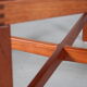Tabouret en bois de teck des années 1960 de Norvège