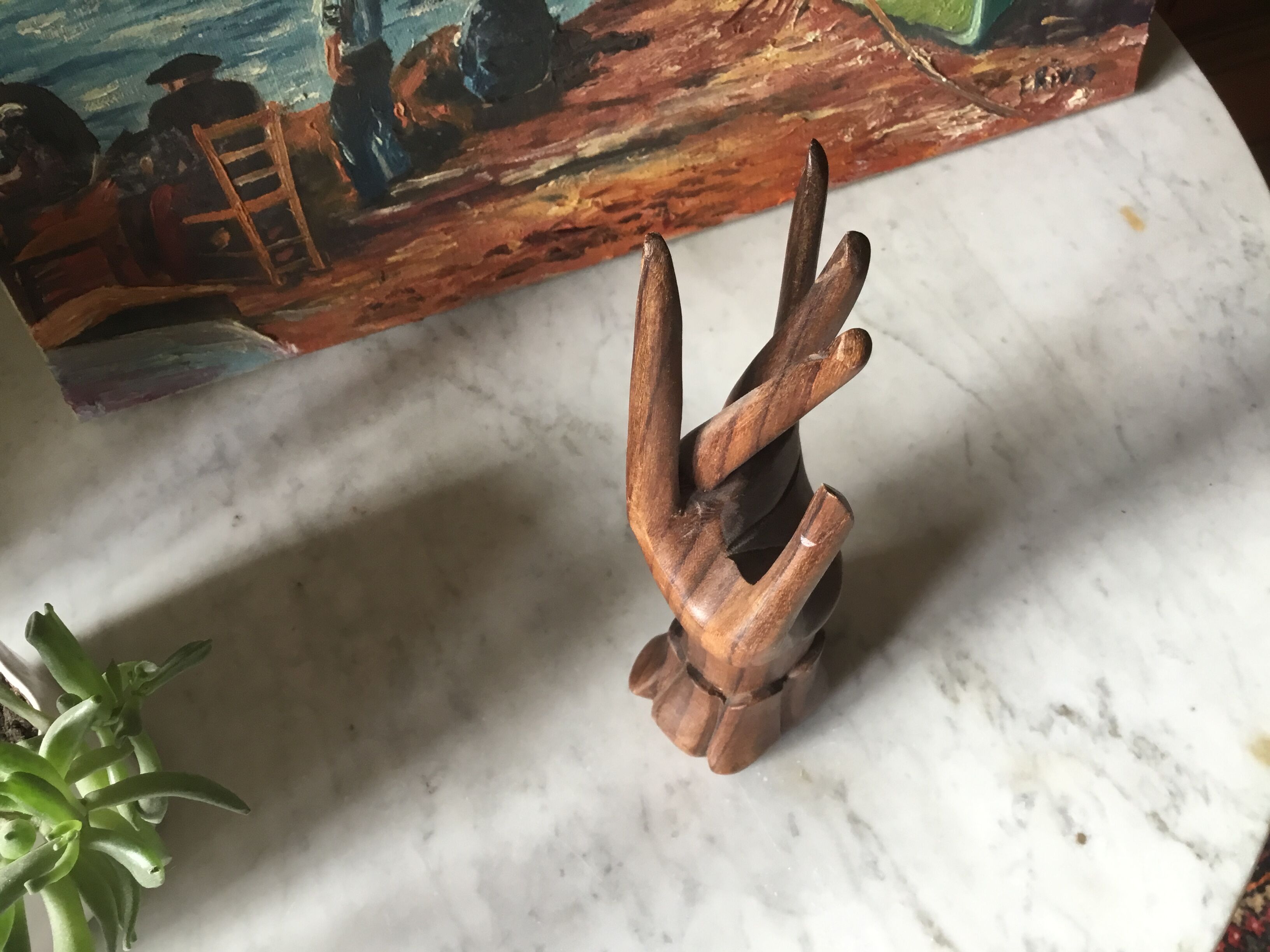 Wooden main baguiers