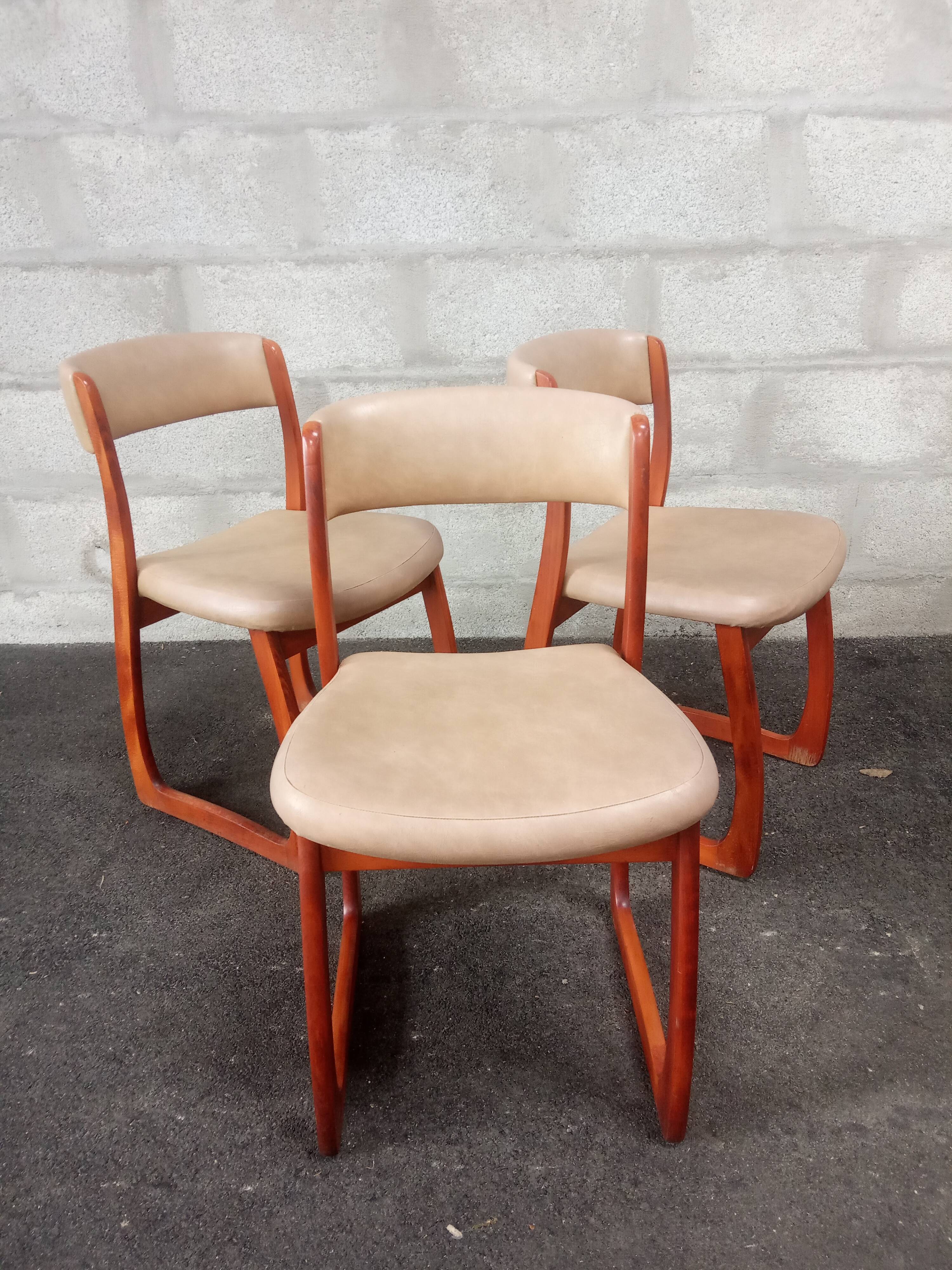 Vintage Self Sled Chairs