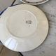 Set of 6 flat plates mismatched Digoin Sarreguemines
