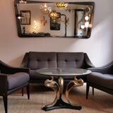 Mirror XXL two-tone 60s libe shape 166x76cm
