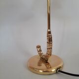 Umbrella shape table lamp - brass - 1980s / 90s