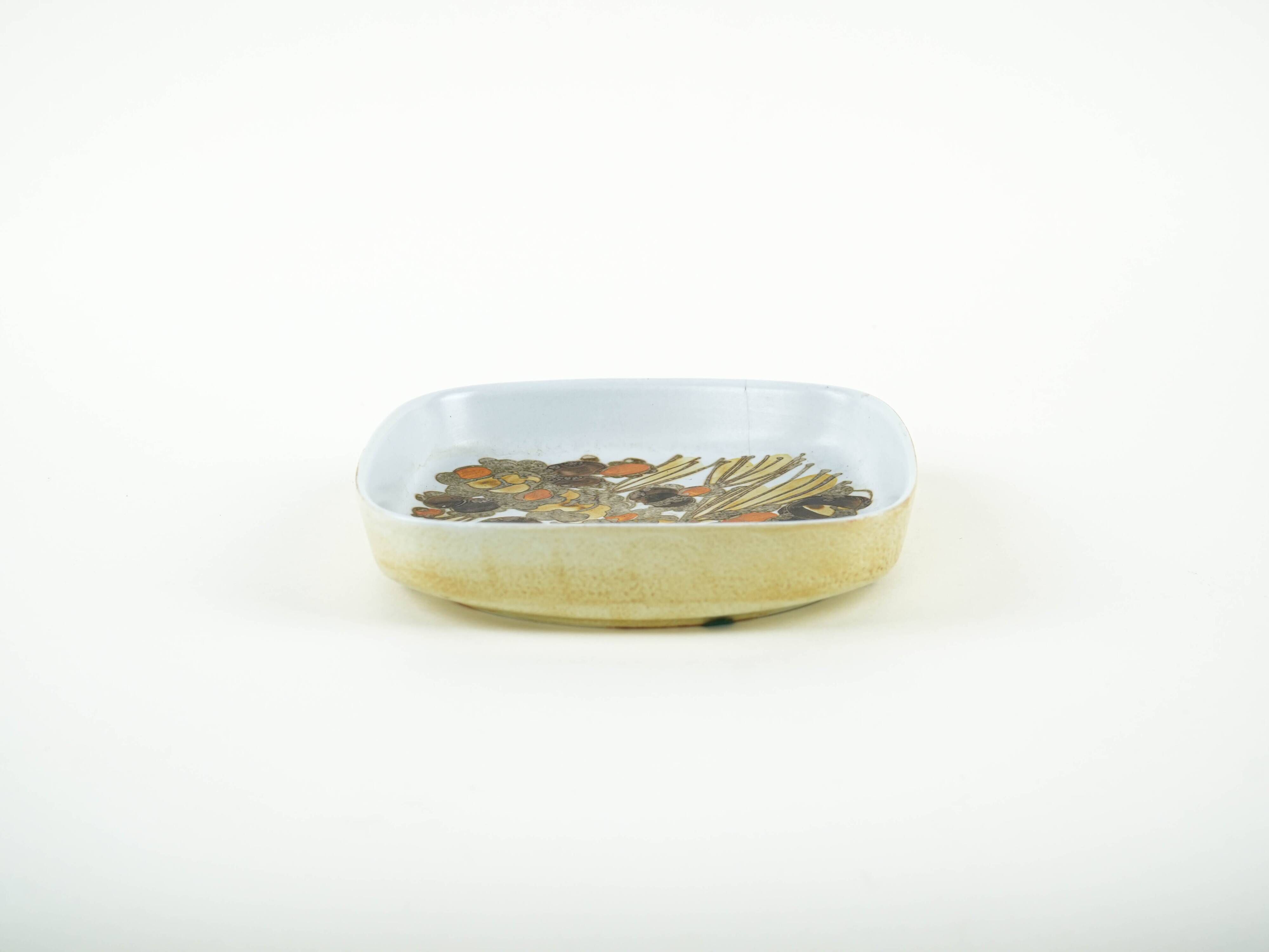 Ceramic platter, Danish design, 1960s, manufactured by Royal Copenhagen