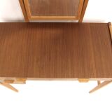 Scandinavian dressing table in teak and oak, Sweden, 1960