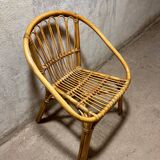Rattan armchair