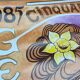Affiche fête des jonquilles gérardmer vosges 1985
