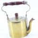 Old brass kettle