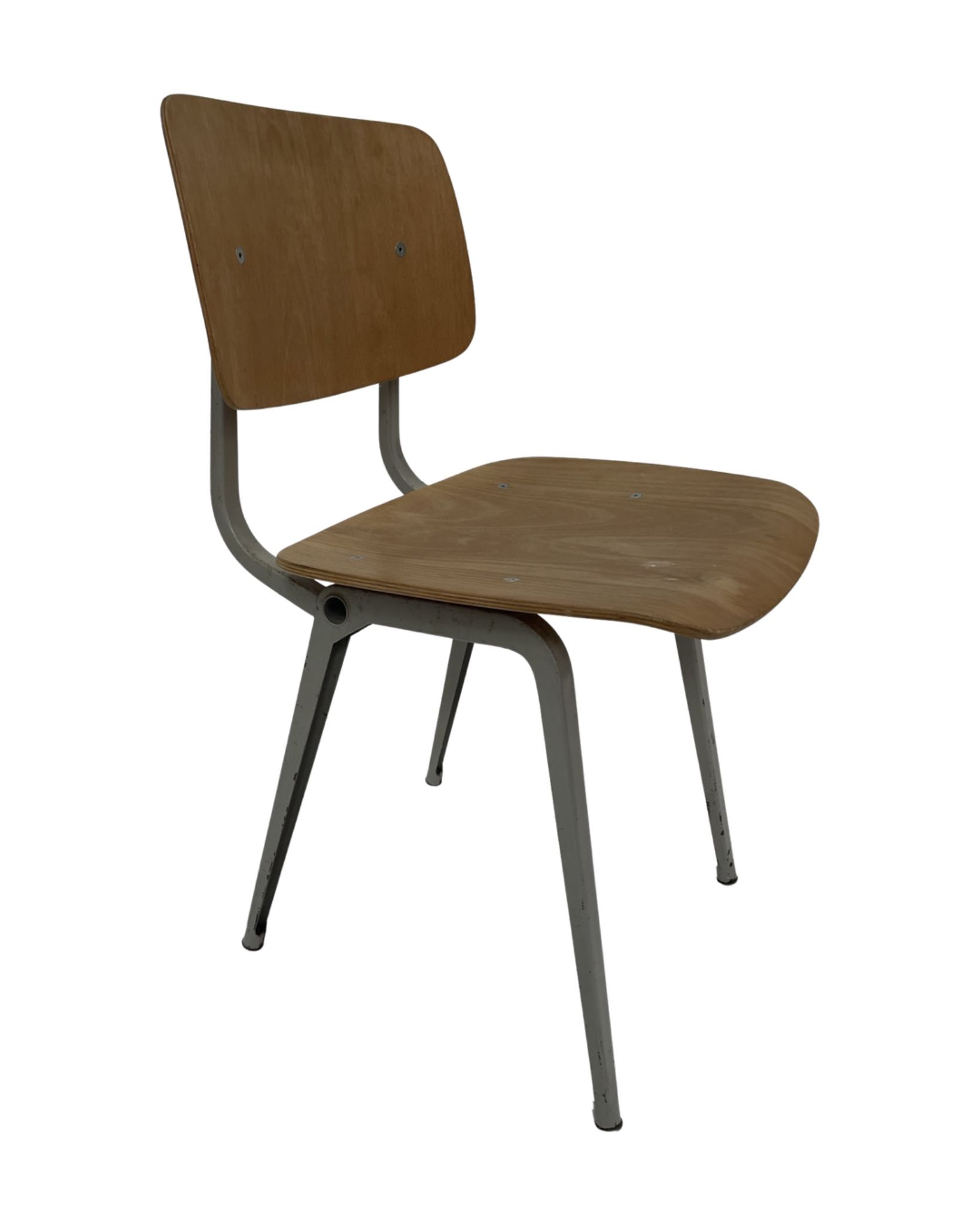 Set of 4 first edition Revolt chairs, Friso Kramer for Ahrend de Cirkel