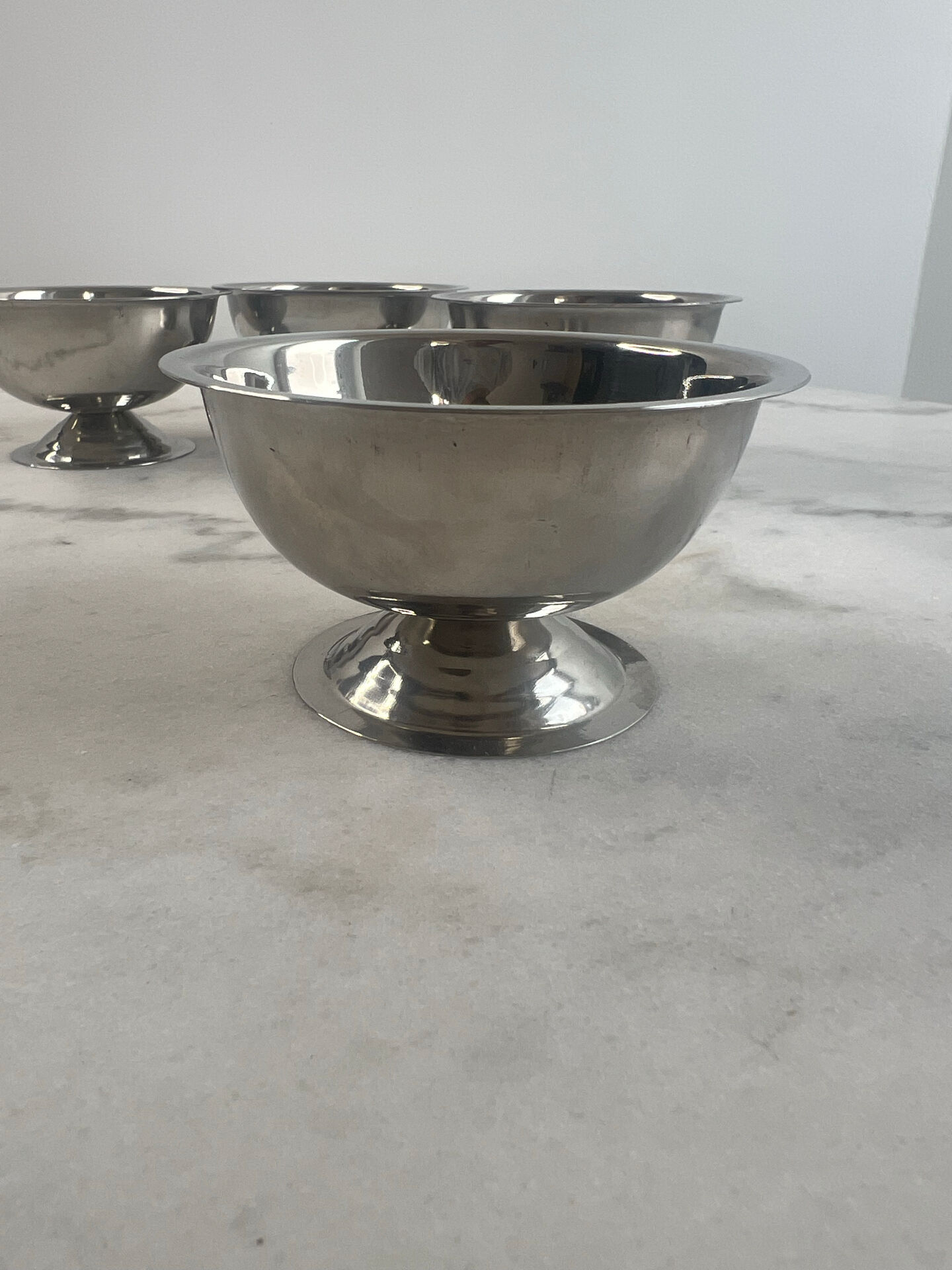 Stainless steel bowls set of 4