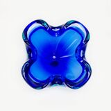 Sommerso Murano Glass Ashtray or Bowl, Italy, 1960s