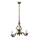 Lustre 3 lumières bronze