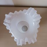 Antique vase, opalescent and floral.