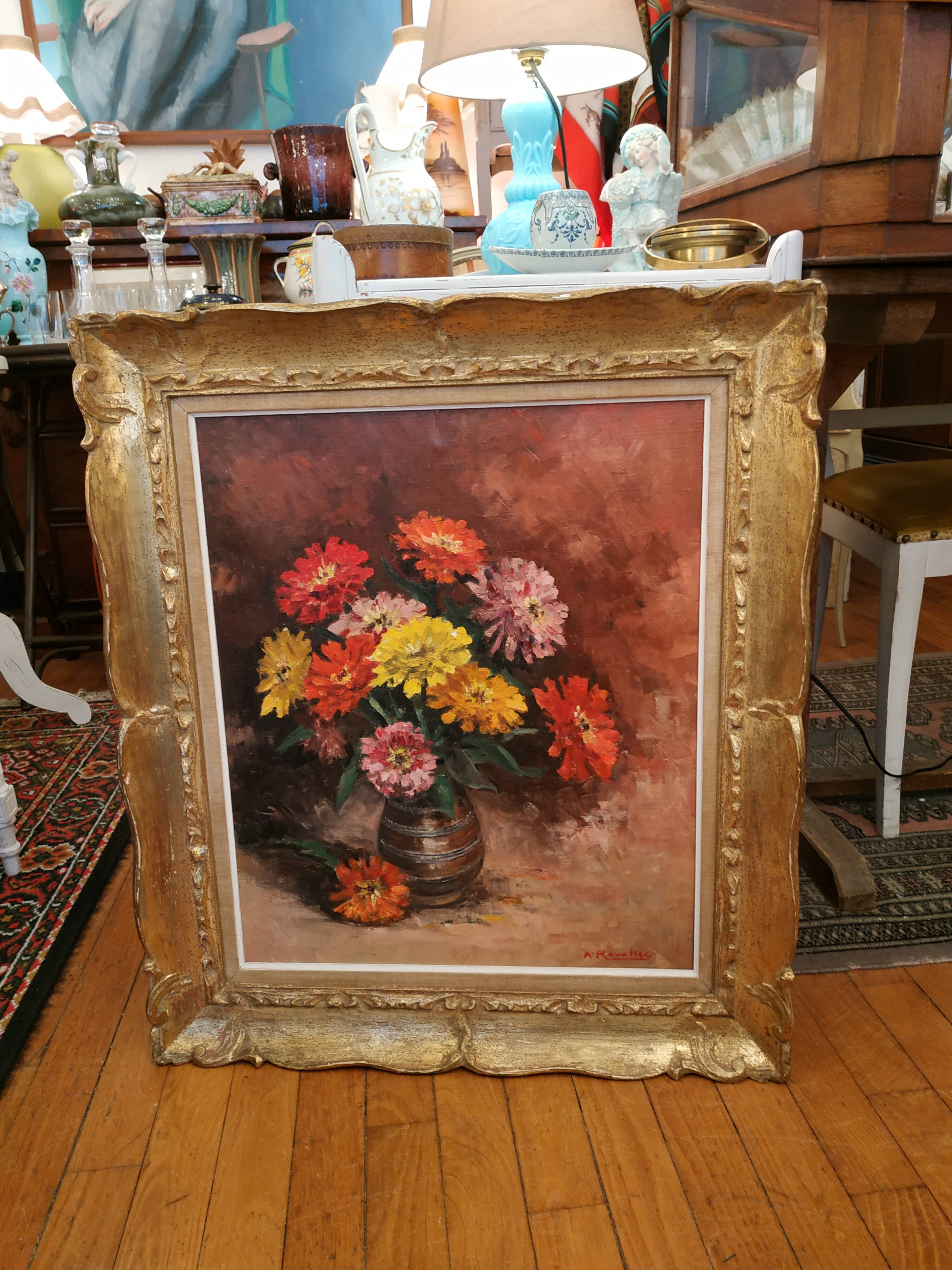 Peinture bouquet de fleurs