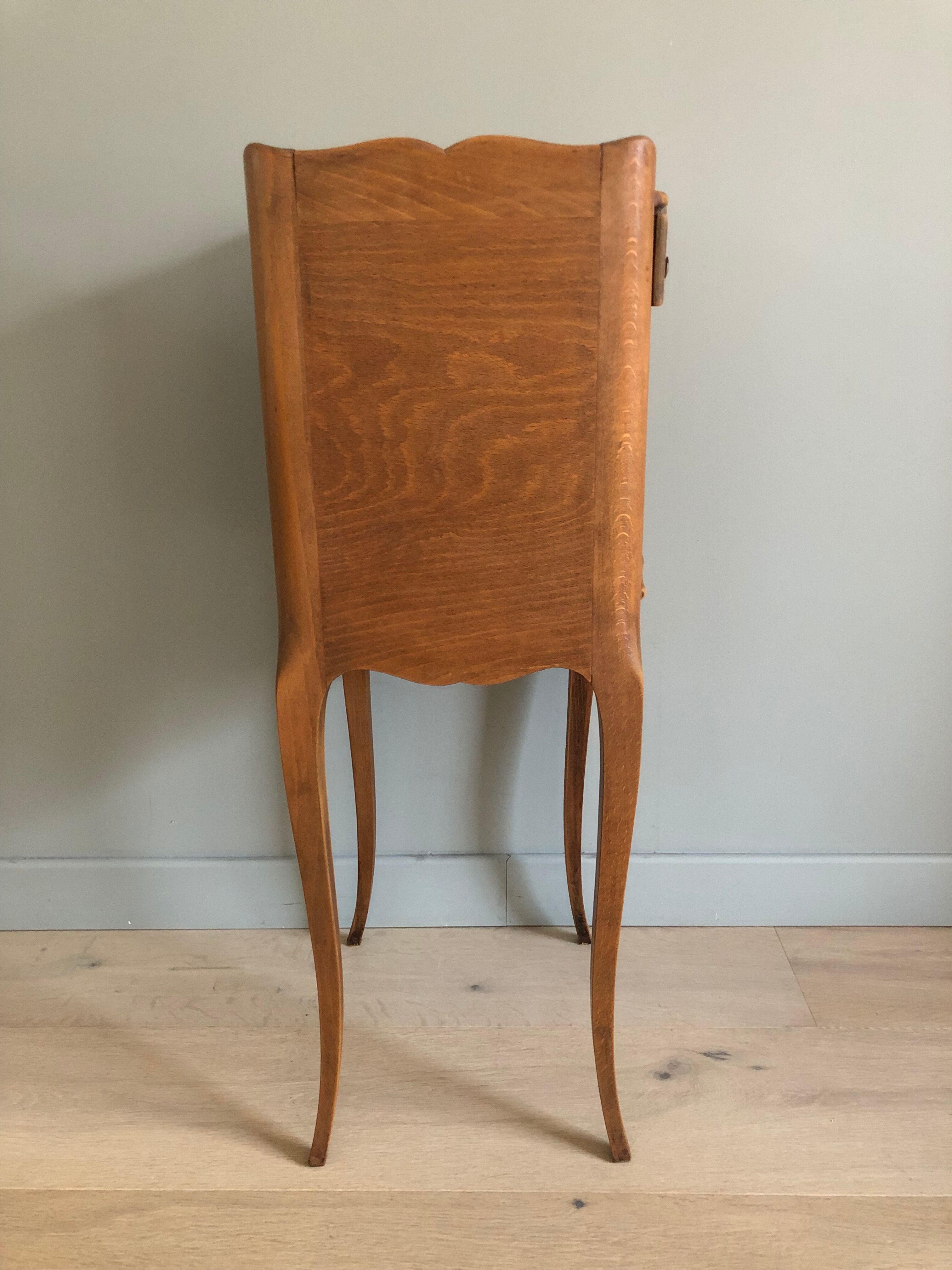 Louis XV style bedside in cherry