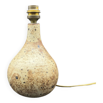 Ceramic lamp gres pyrite pear shape style