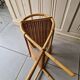 Porte revue en rotin vintage